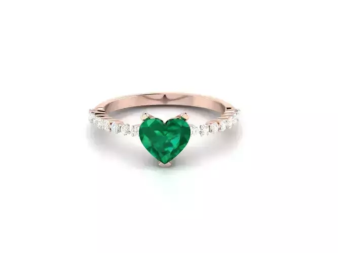 Women ring 3dm render detail 3D print model