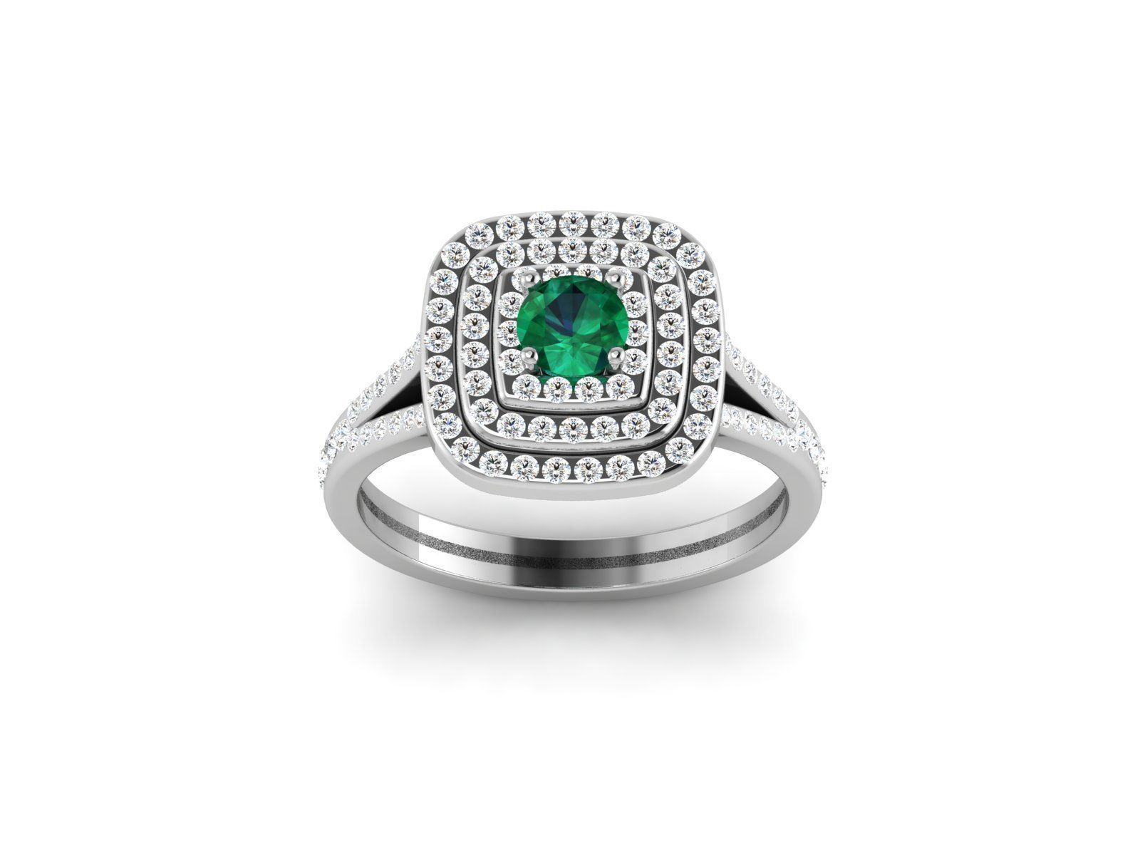 Women cocktail ring 3dm render detail 3D print model_8