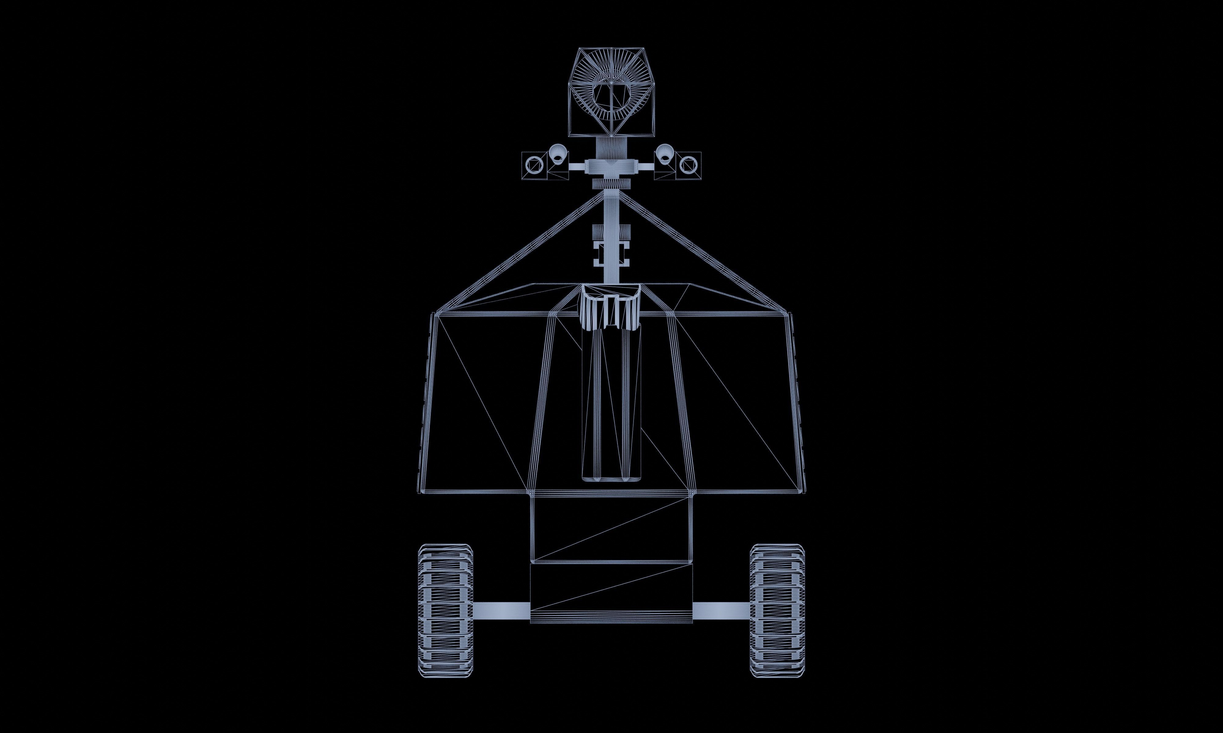 NASA VIPER lunar rover 3D model_6