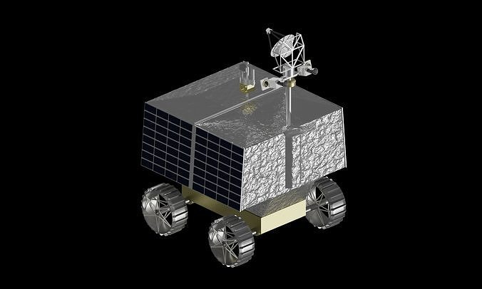 NASA VIPER lunar rover 3D model