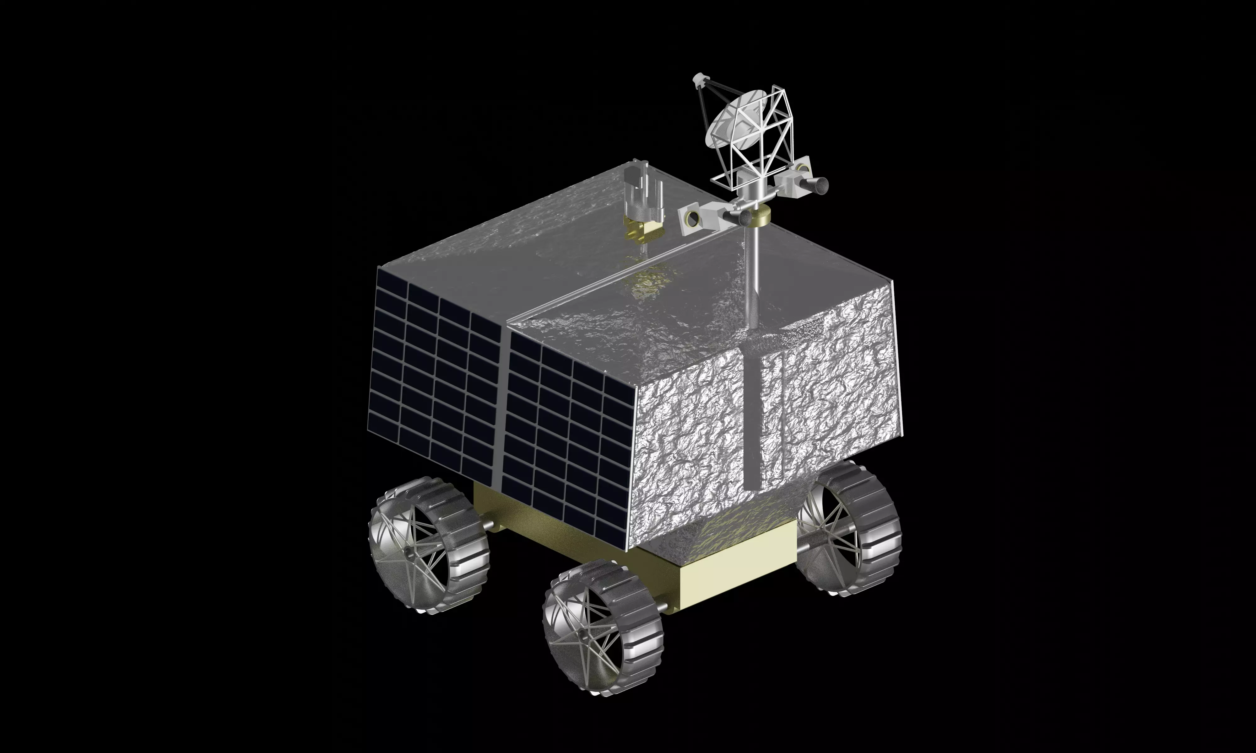 NASA VIPER lunar rover 3D model_0