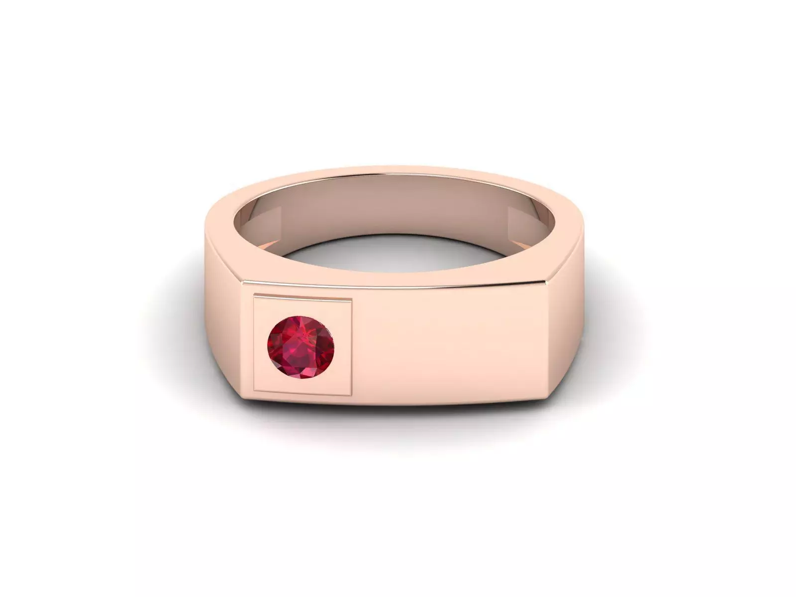 Gents ring 3dm render detail 3D print model_0