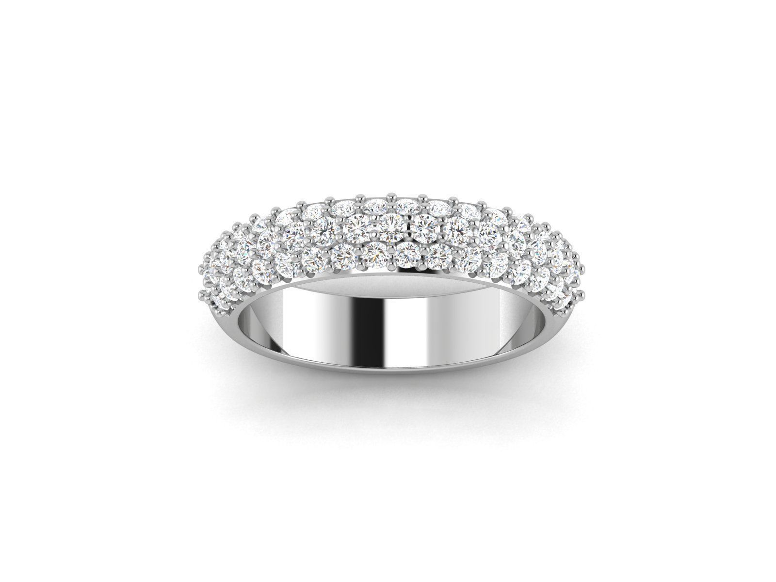 Women ring 3dm render detail 3D print model_8