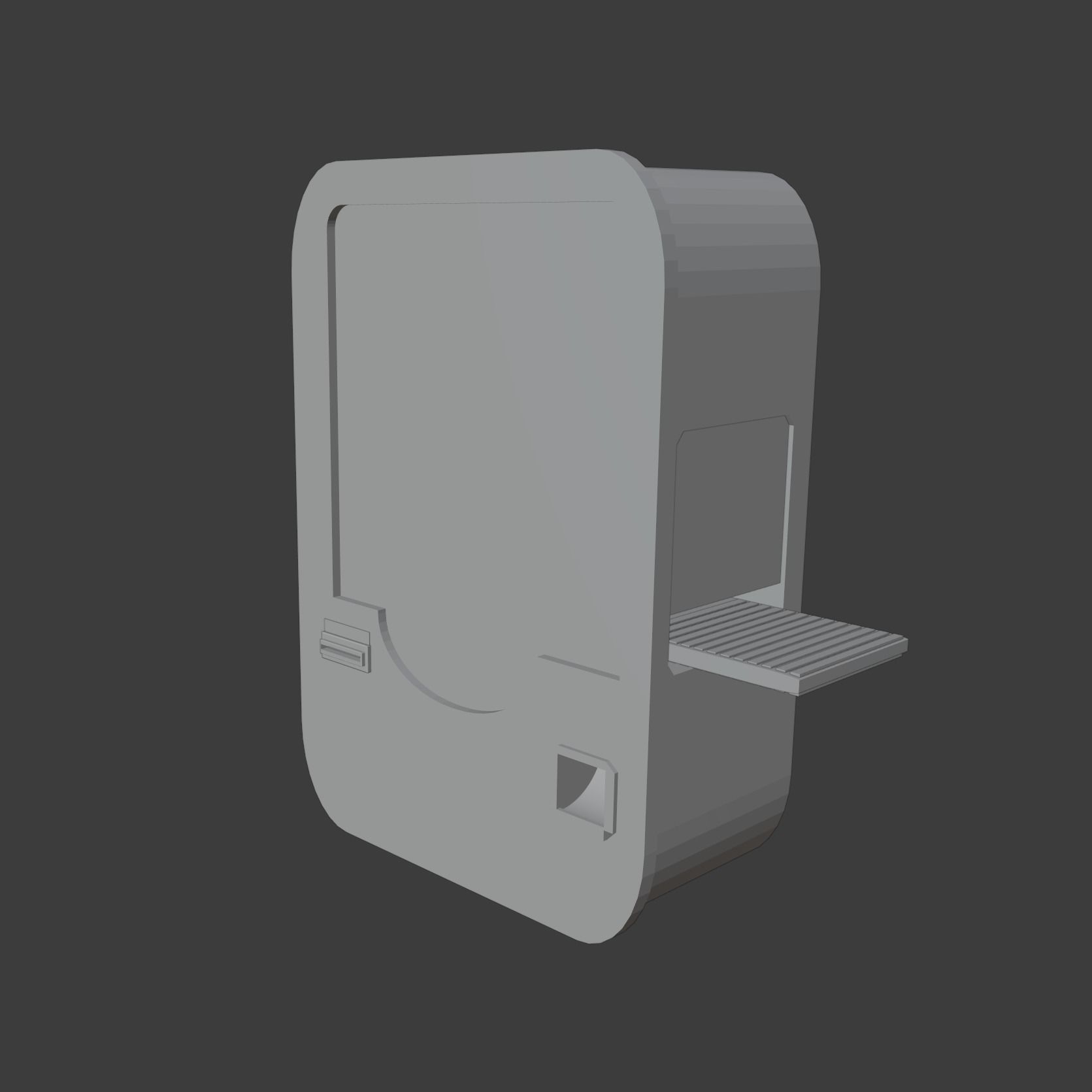 Cyberpunk Soda Machine 3D model_2
