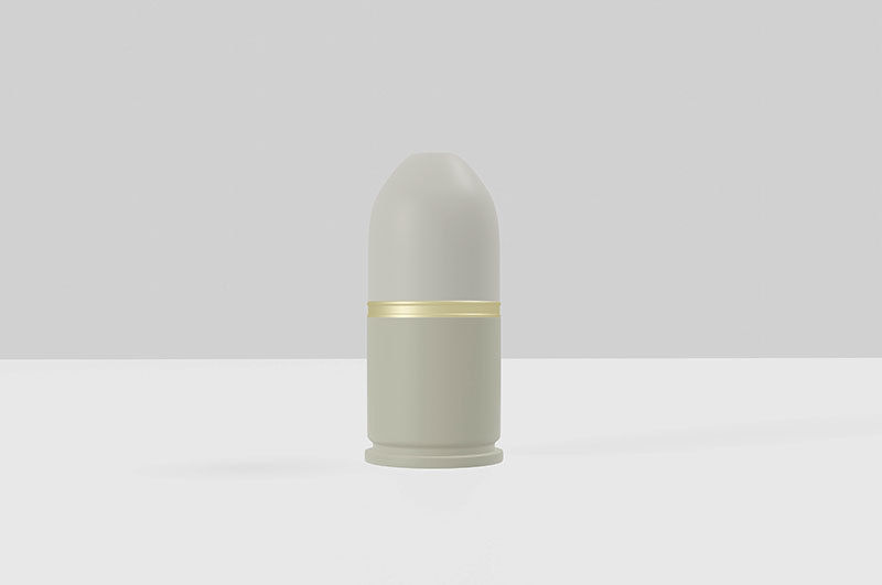 Grenade launcher bullet for military games and war cg projects Low-poly 3D model_7