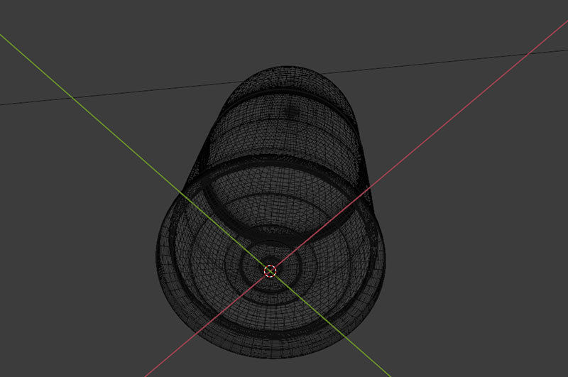 Grenade launcher bullet for military games and war cg projects Low-poly 3D model_14