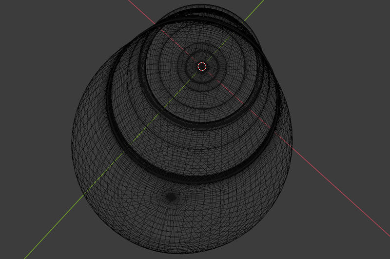 Grenade launcher bullet for military games and war cg projects Low-poly 3D model_21