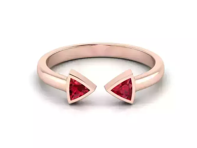 Women ring 3dm render detail