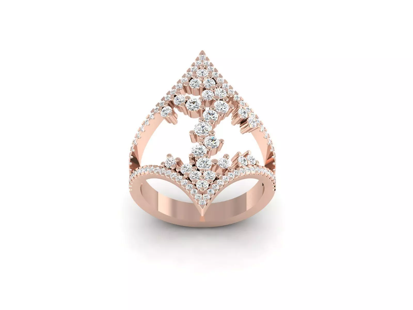 Women ring 3dm render detail 3D print model_0