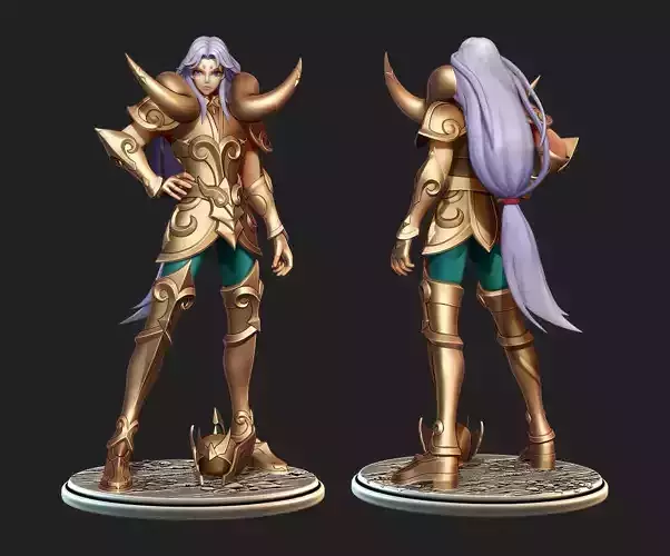 Saint Seiya Mu Aries 3D print model