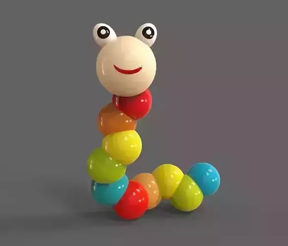 Toy Snake 3D model