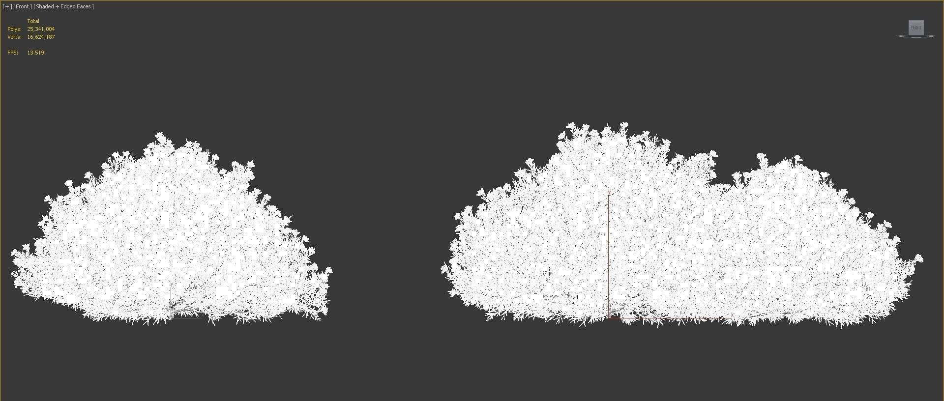 Mediterranean garden plants - Include GrowFX and Mesh file  3D model_42