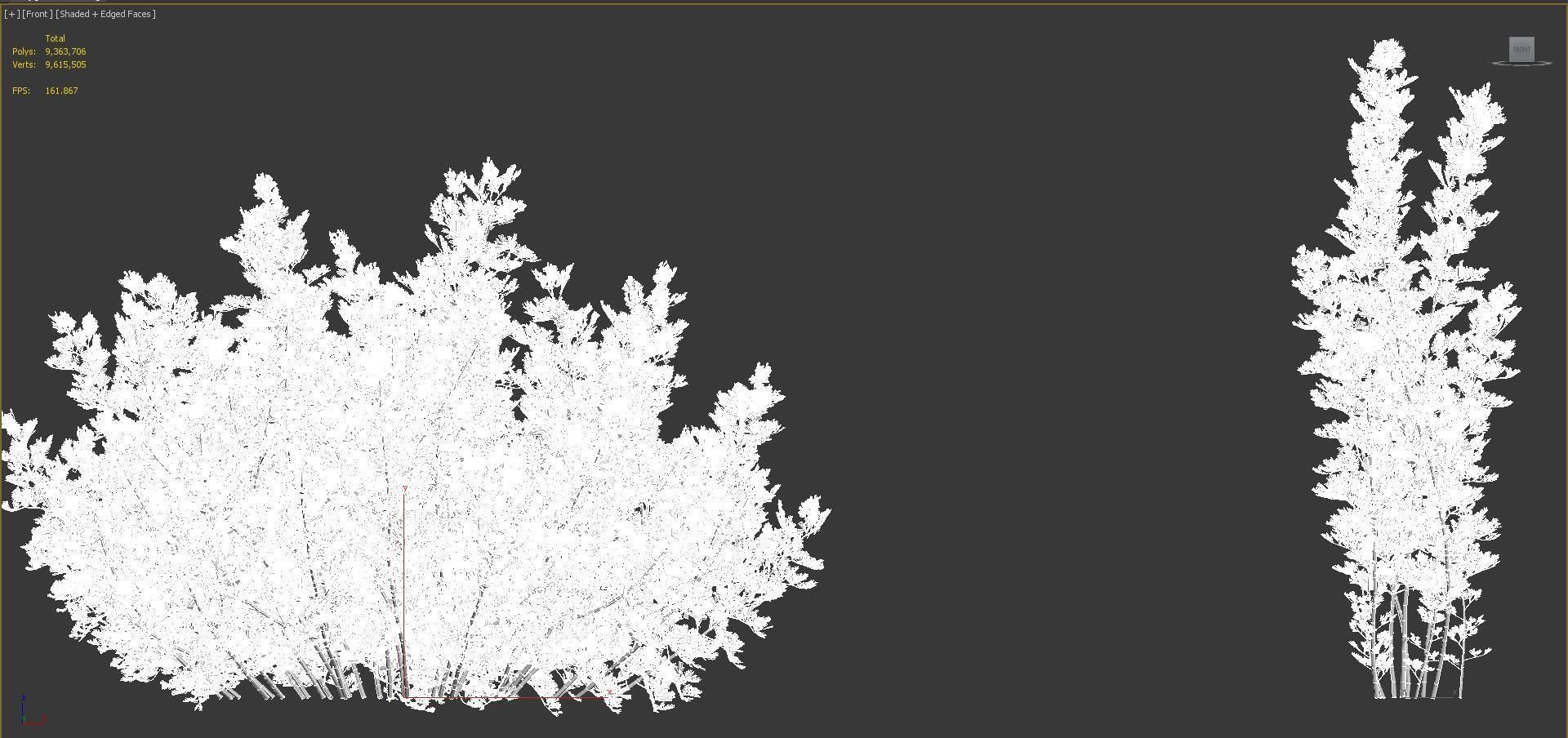 Mediterranean garden plants - Include GrowFX and Mesh file  3D model_29