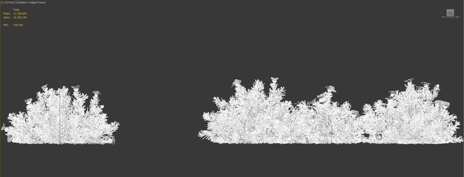 Mediterranean garden plants - Include GrowFX and Mesh file  3D model_34