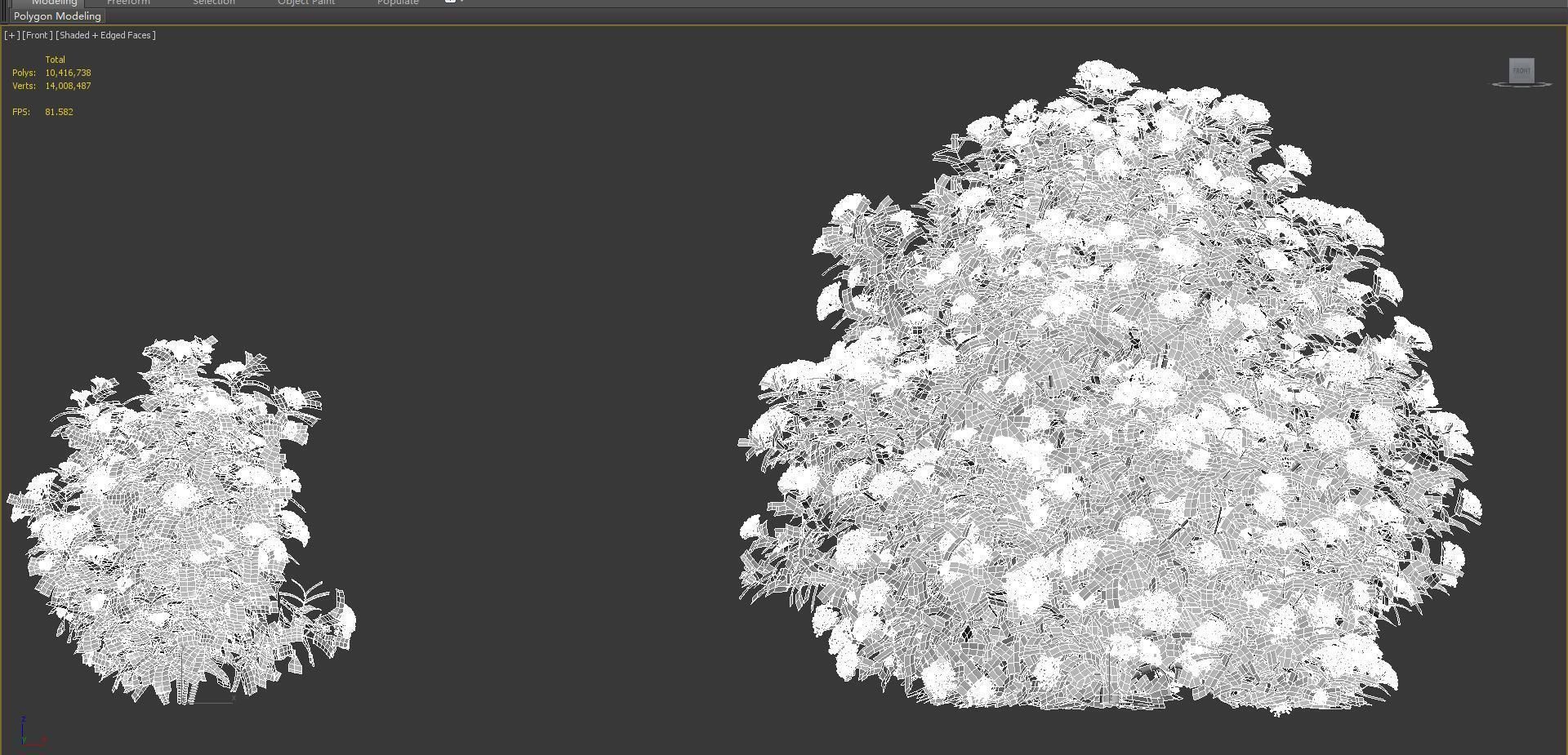 Mediterranean garden plants - Include GrowFX and Mesh file  3D model_56