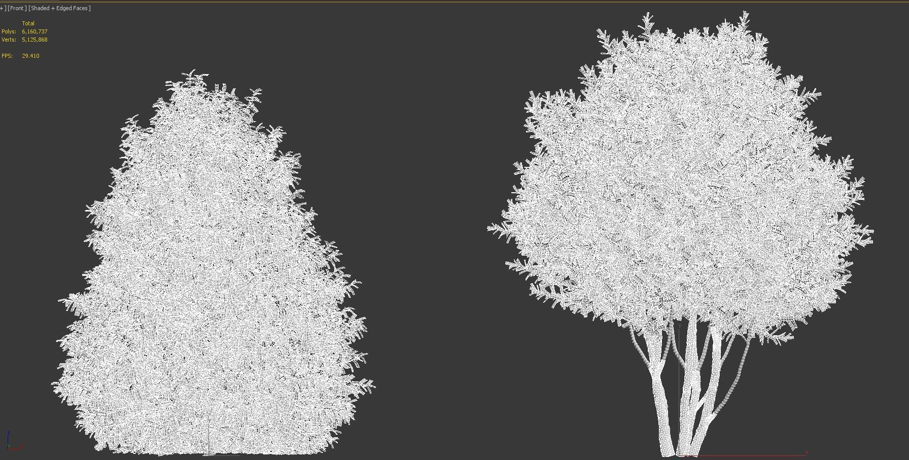 Mediterranean garden plants - Include GrowFX and Mesh file  3D model_50