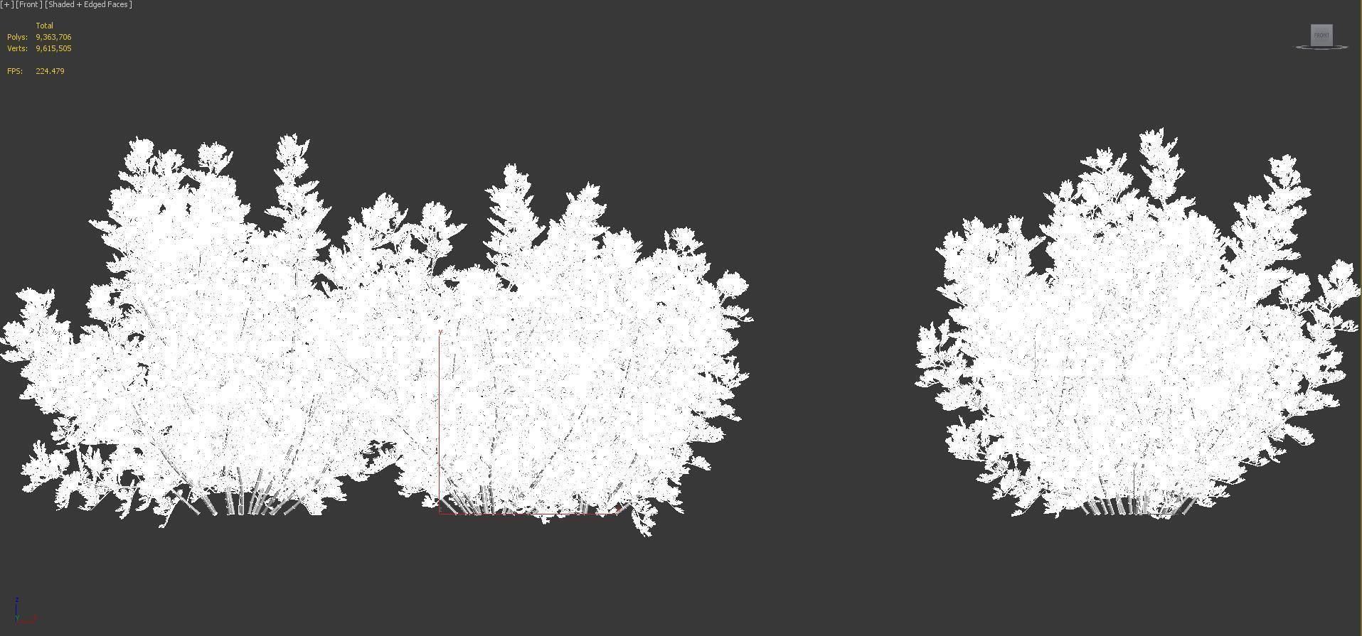 Mediterranean garden plants - Include GrowFX and Mesh file  3D model_28