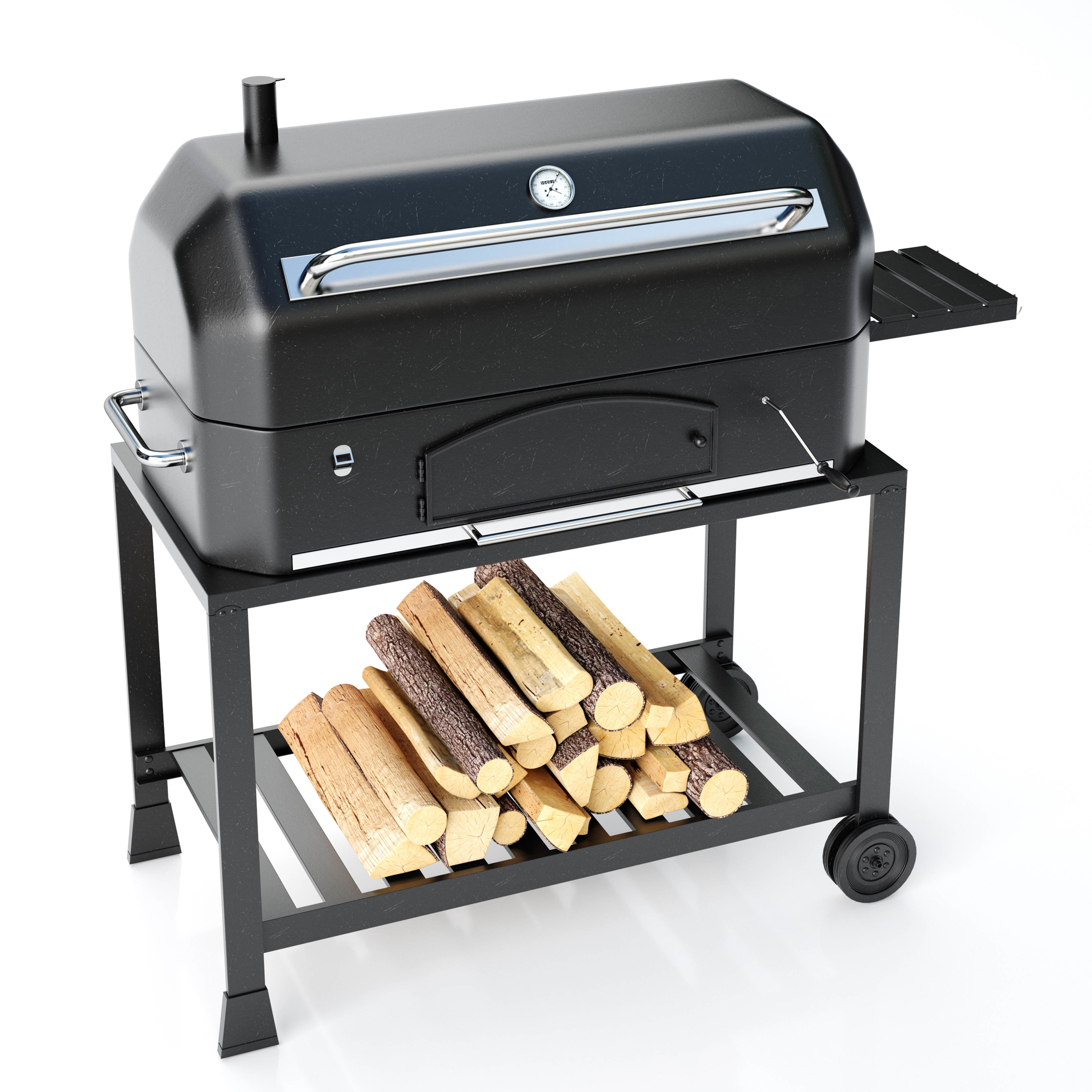 Barbecue 01 3D model_2