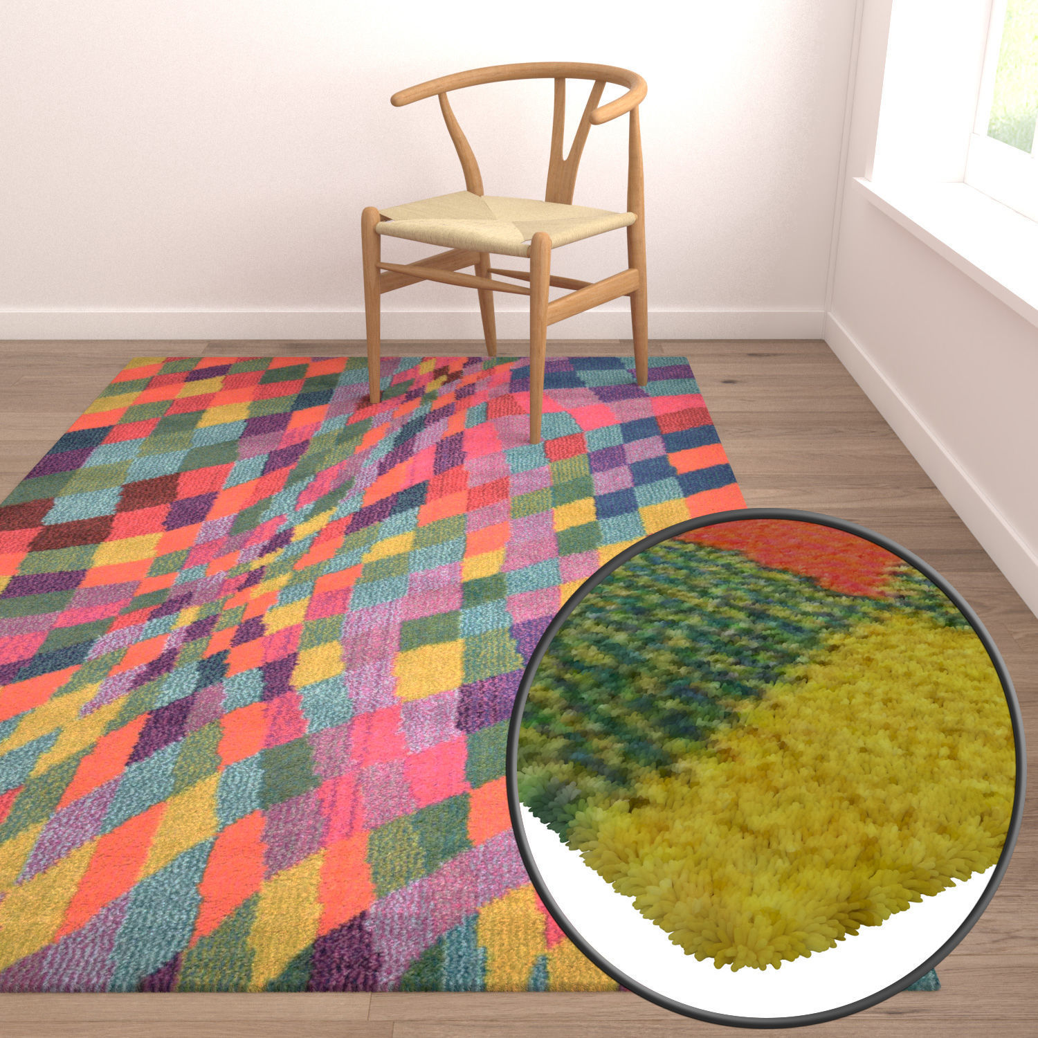 Rug Set 1852 3D model_5