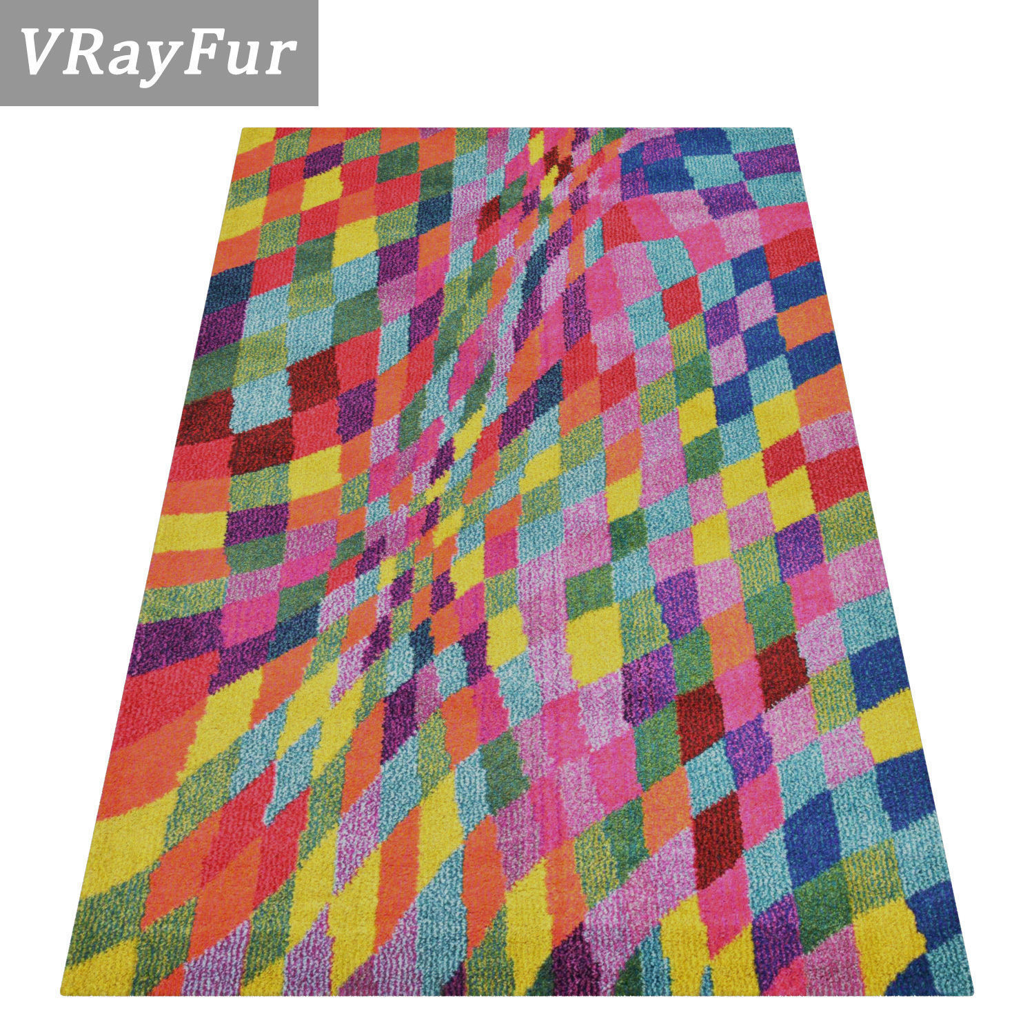 Rug Set 1852 3D model_2