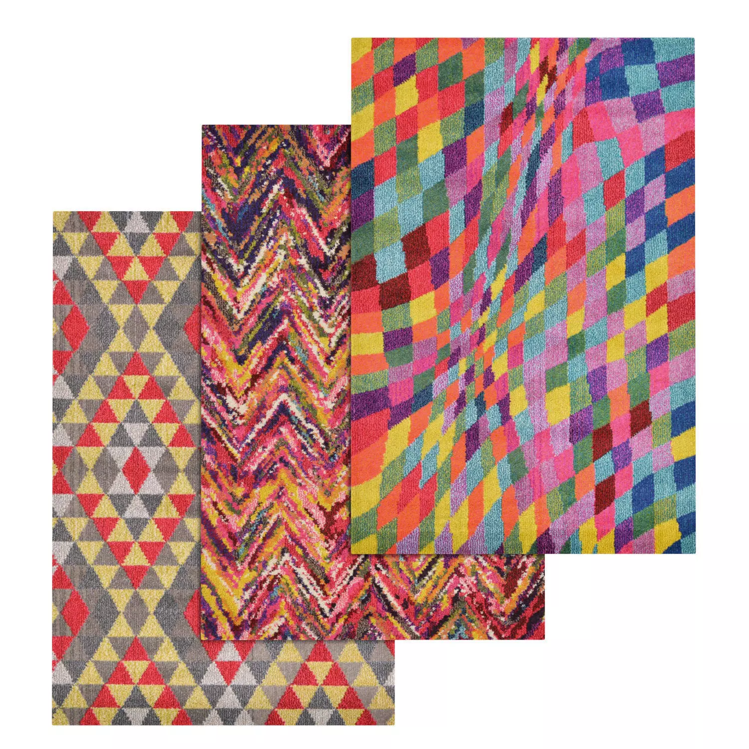 Rug Set 1852 3D model_0