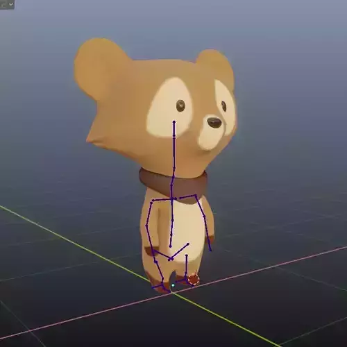 BOO 3D Character RIgged 3D model