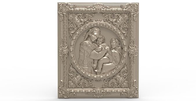 Art - Madonna 3D print model