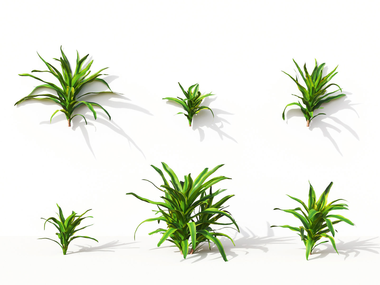 Green wall Collection - Include GrowFX and Mesh file 3D model_9