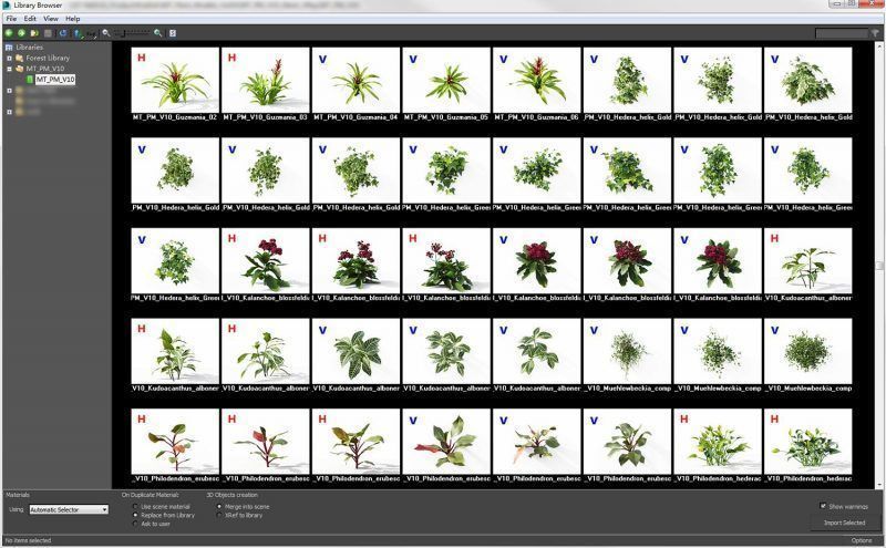 Green wall Collection - Include GrowFX and Mesh file 3D model_2