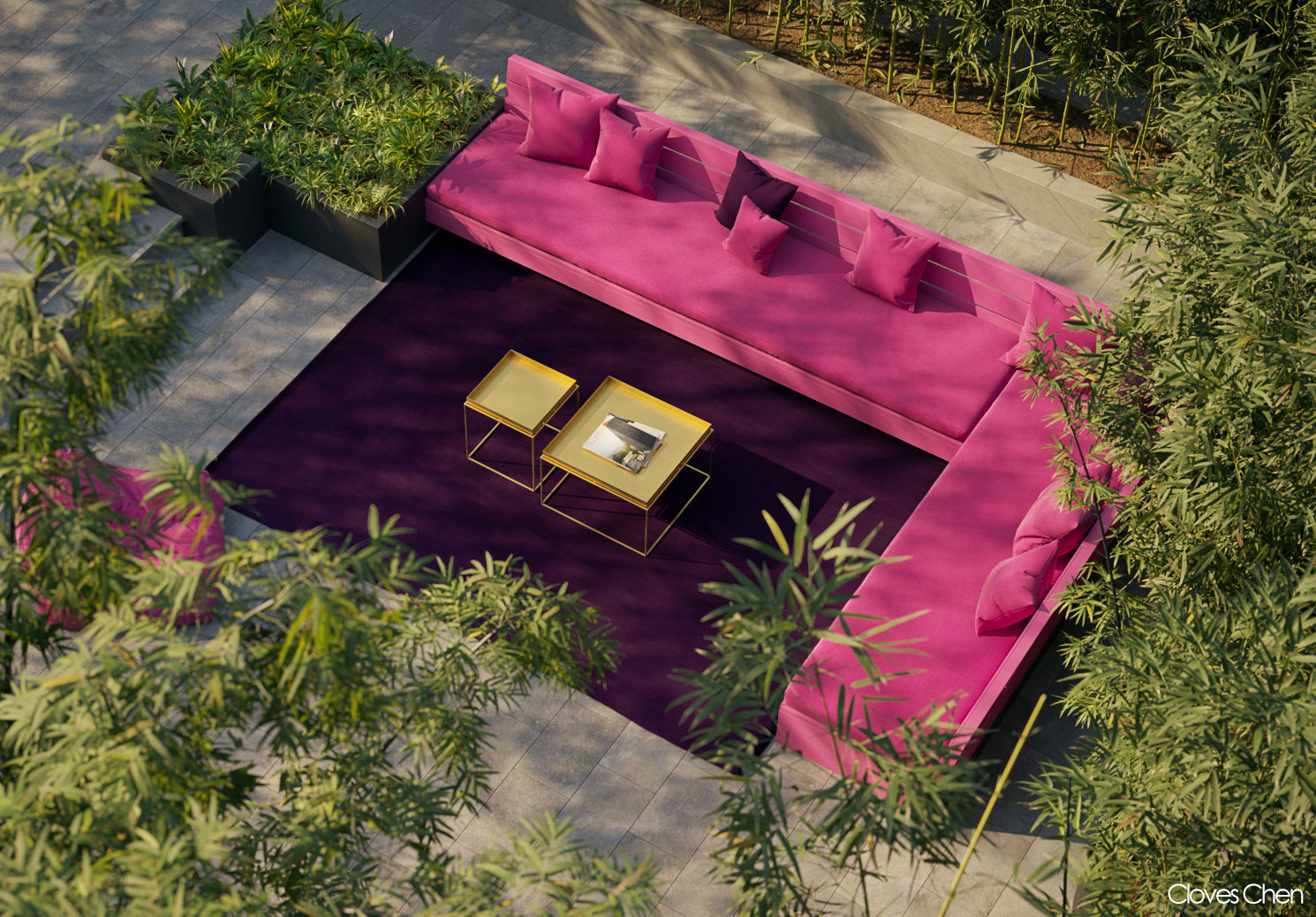 Bamboo Collection - Include GrowFX and Mesh file 3D model_8