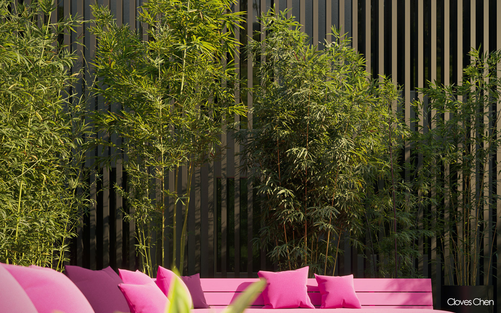 Bamboo Collection - Include GrowFX and Mesh file 3D model_3