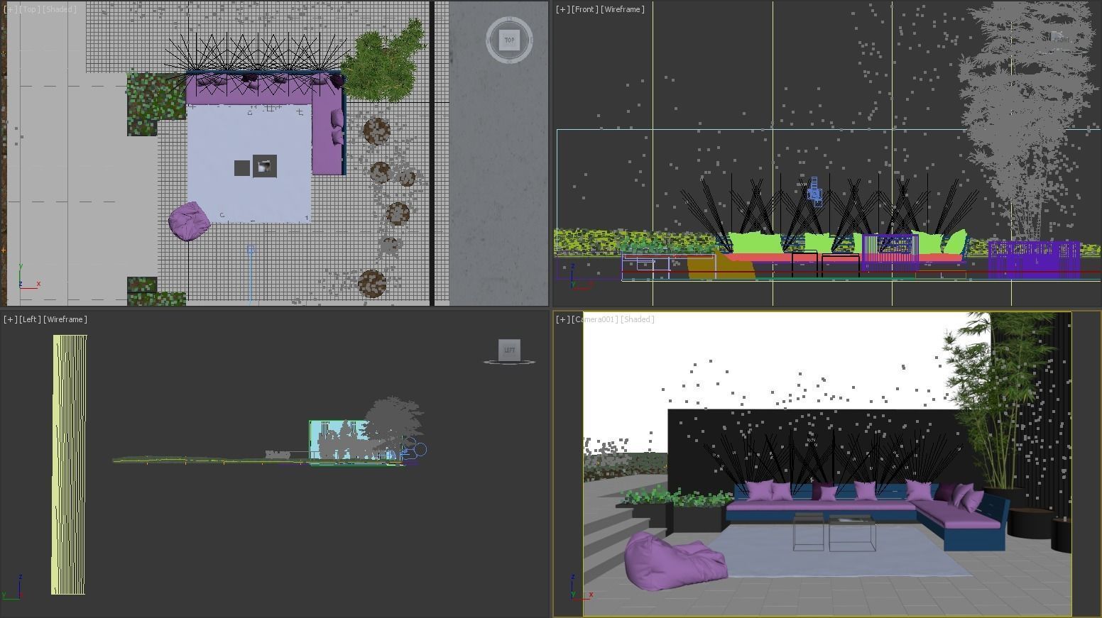 Bamboo Collection - Include GrowFX and Mesh file 3D model_9