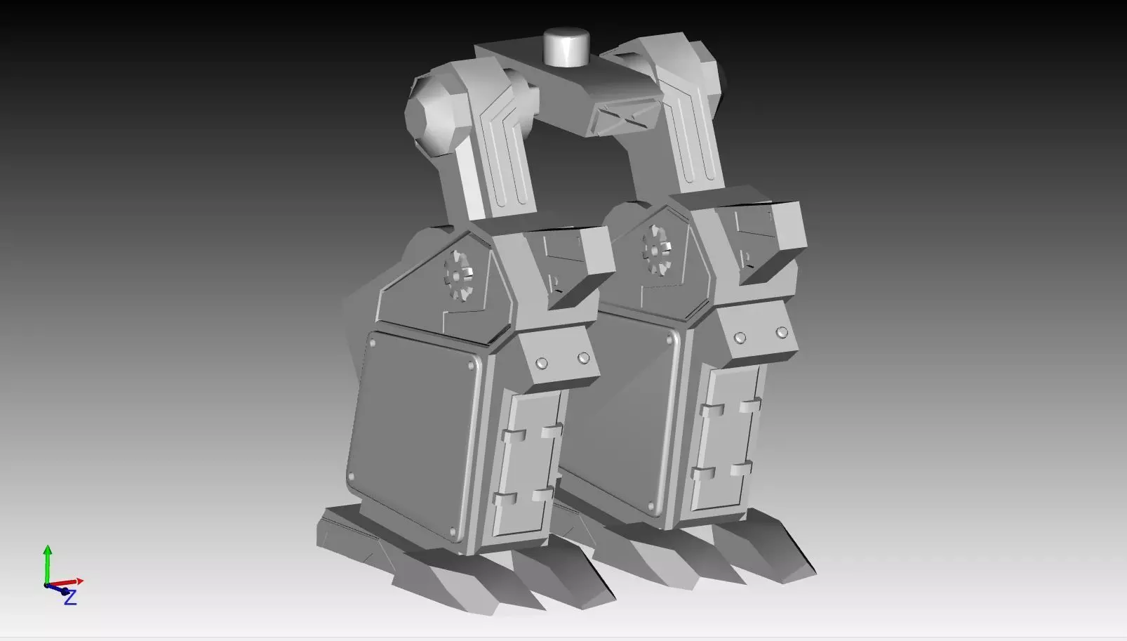 Robot 101 3D print model_0
