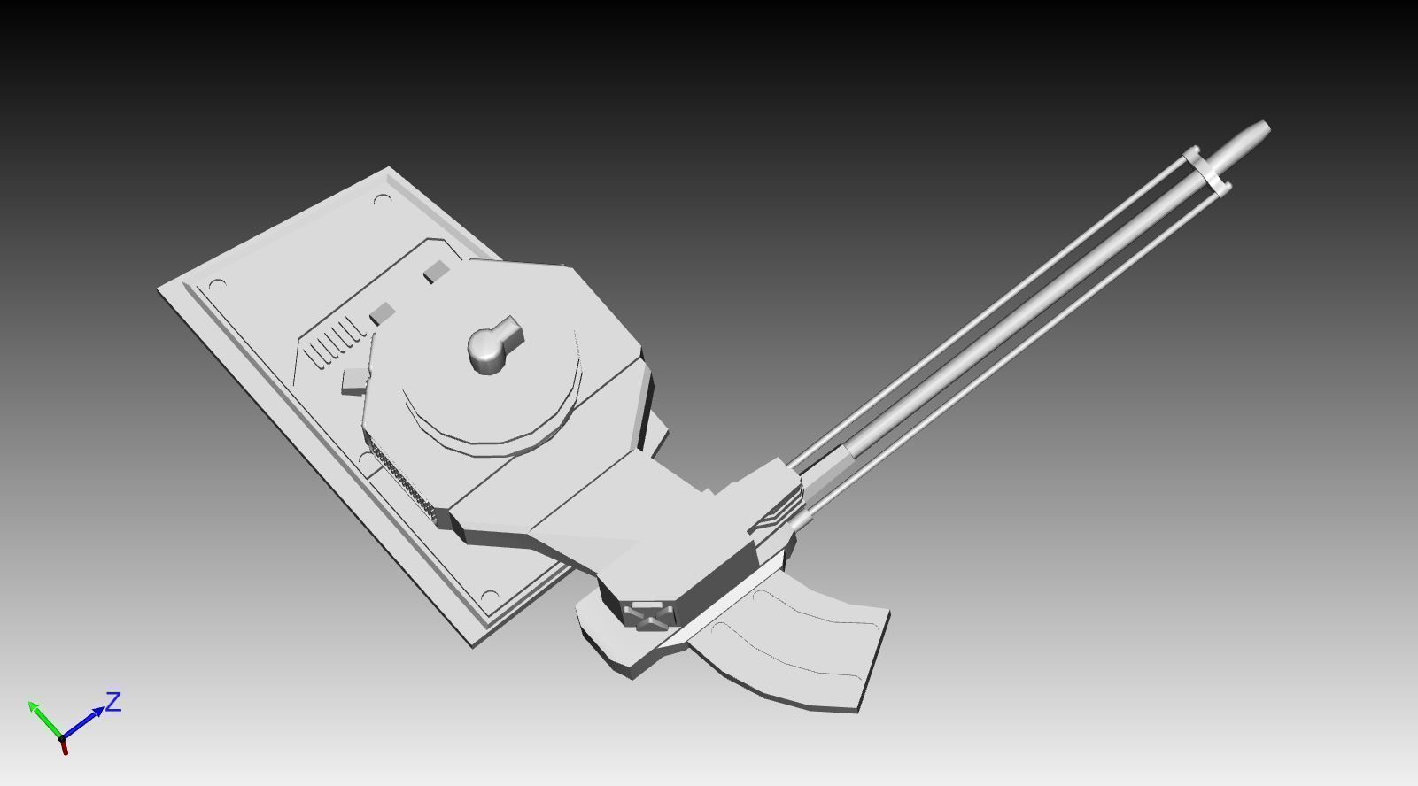 Robot 101 3D print model_2