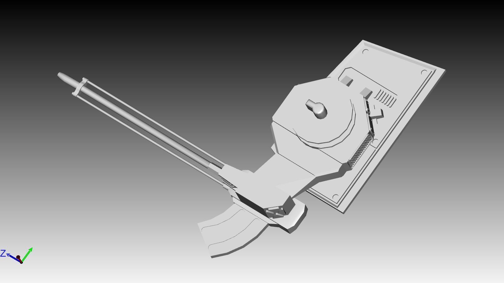 Robot 101 3D print model_3