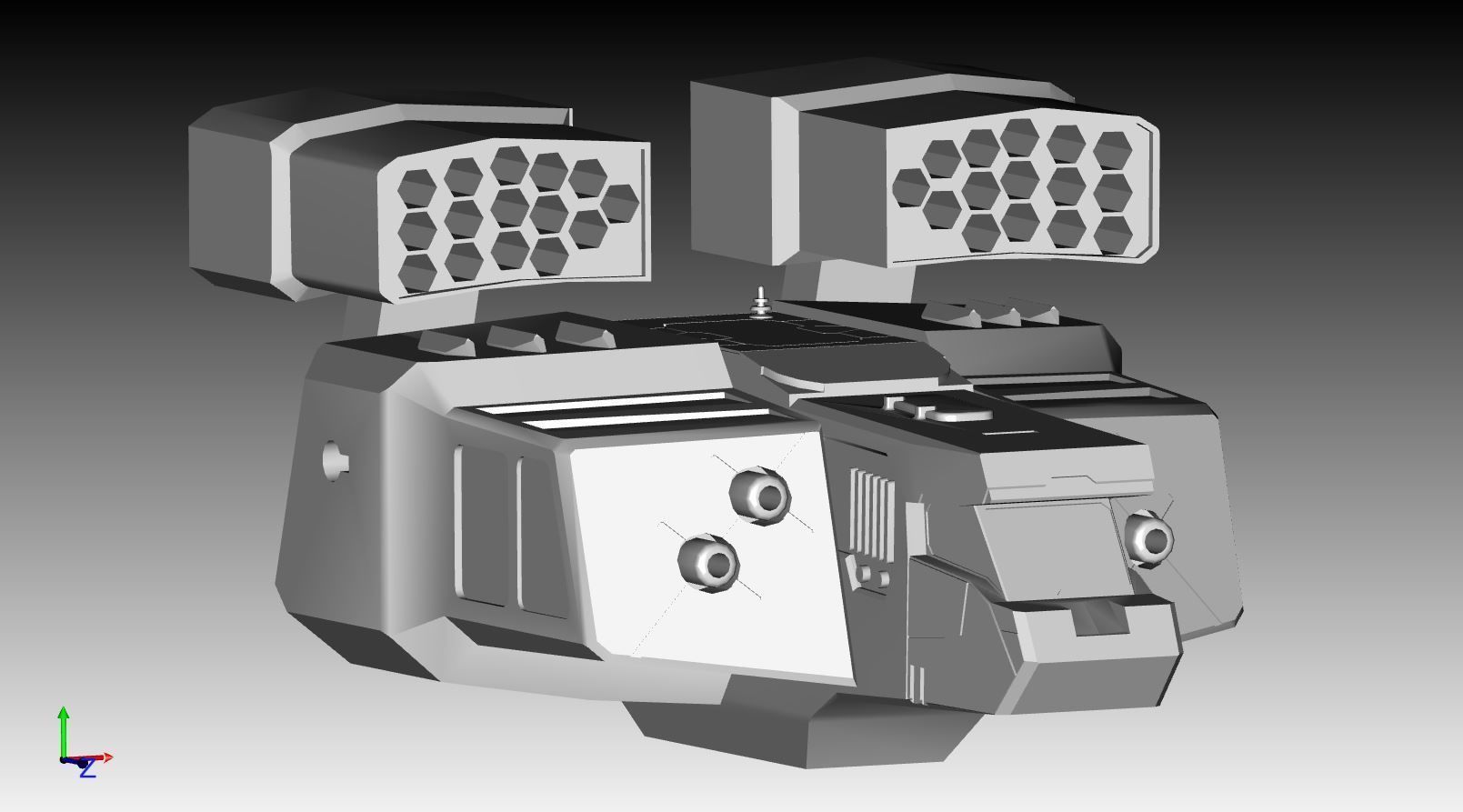 Robot 102 3D print model_4