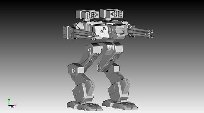 Robot 102 3D print model