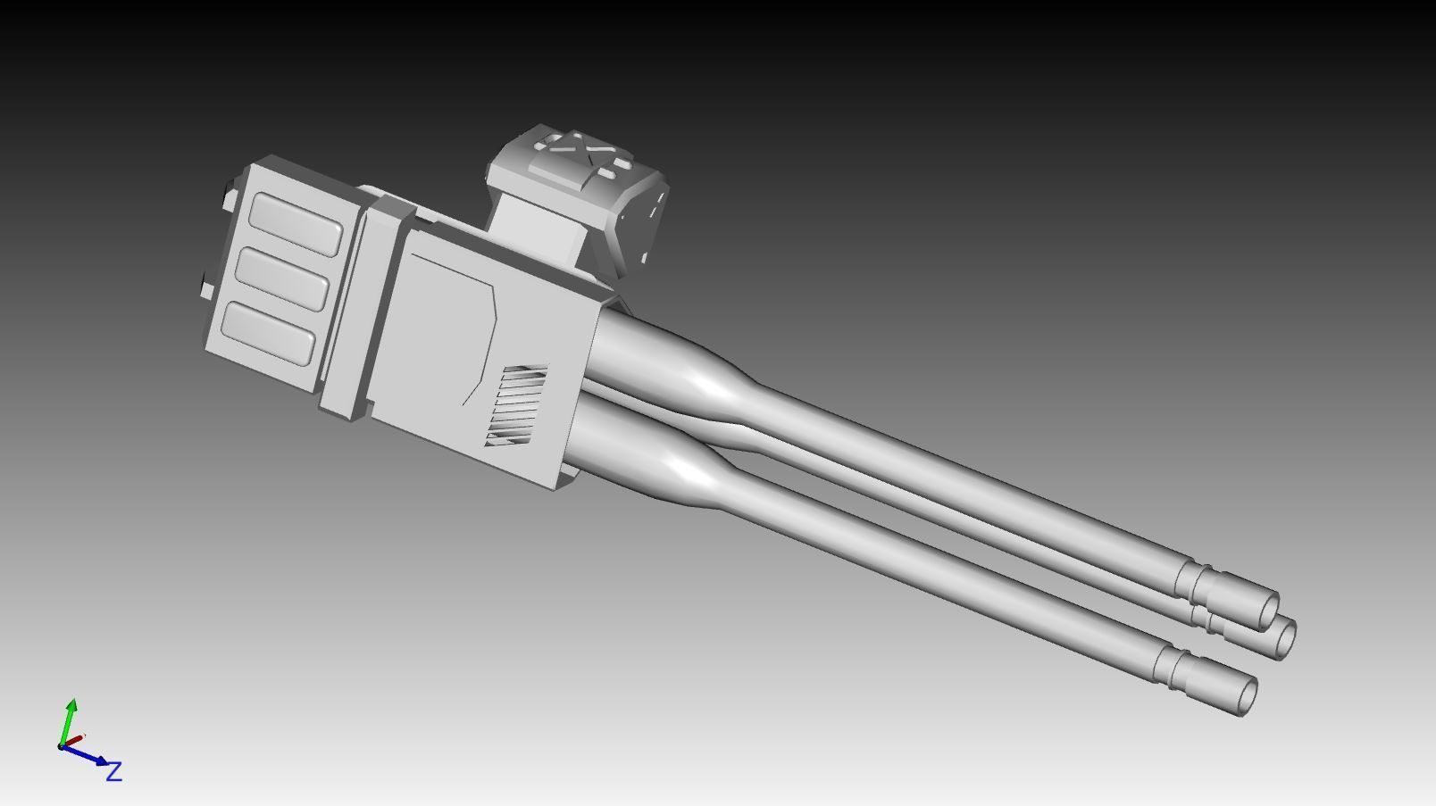 Robot 102 3D print model_3