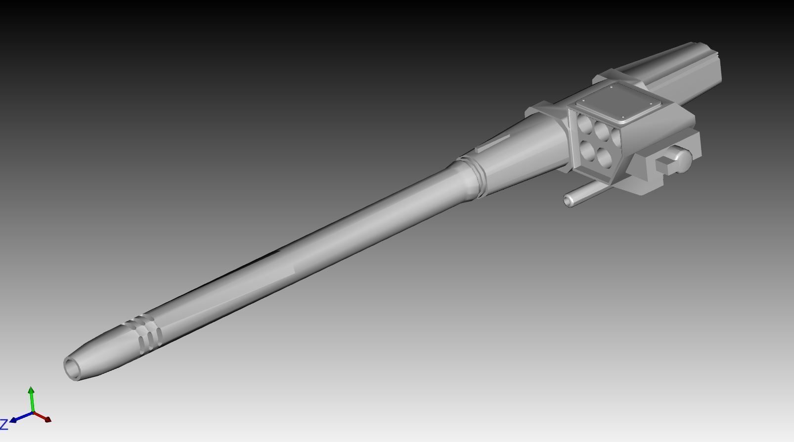 Robot 104 3D print model_5