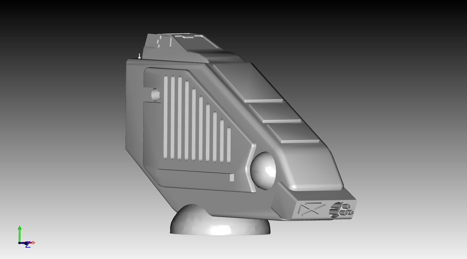 Robot 104 3D print model_3