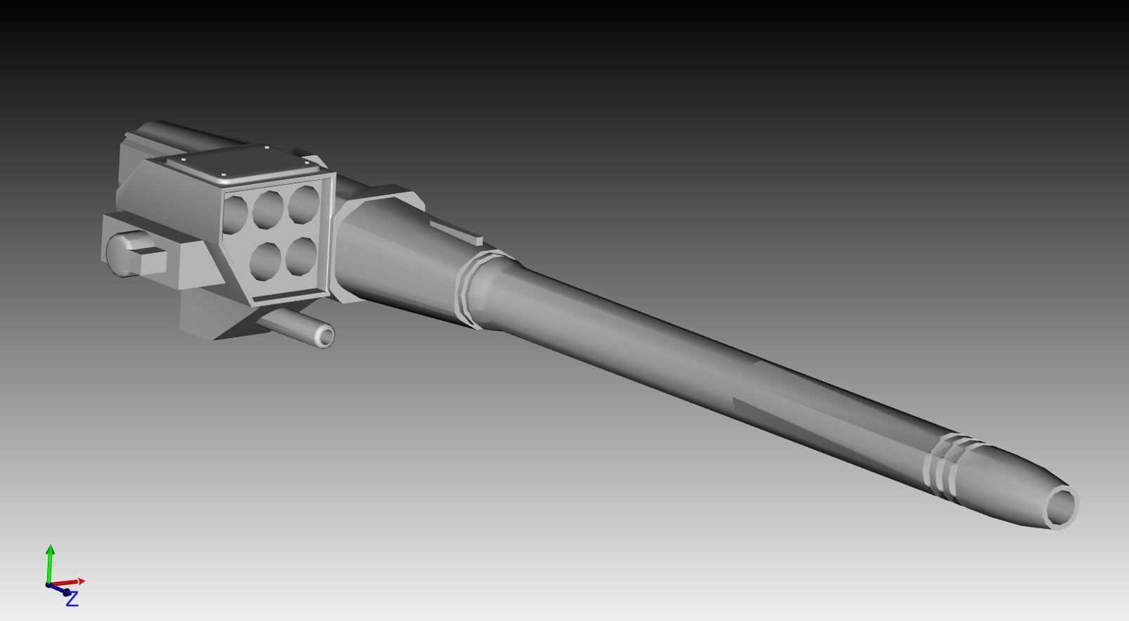 Robot 104 3D print model_4