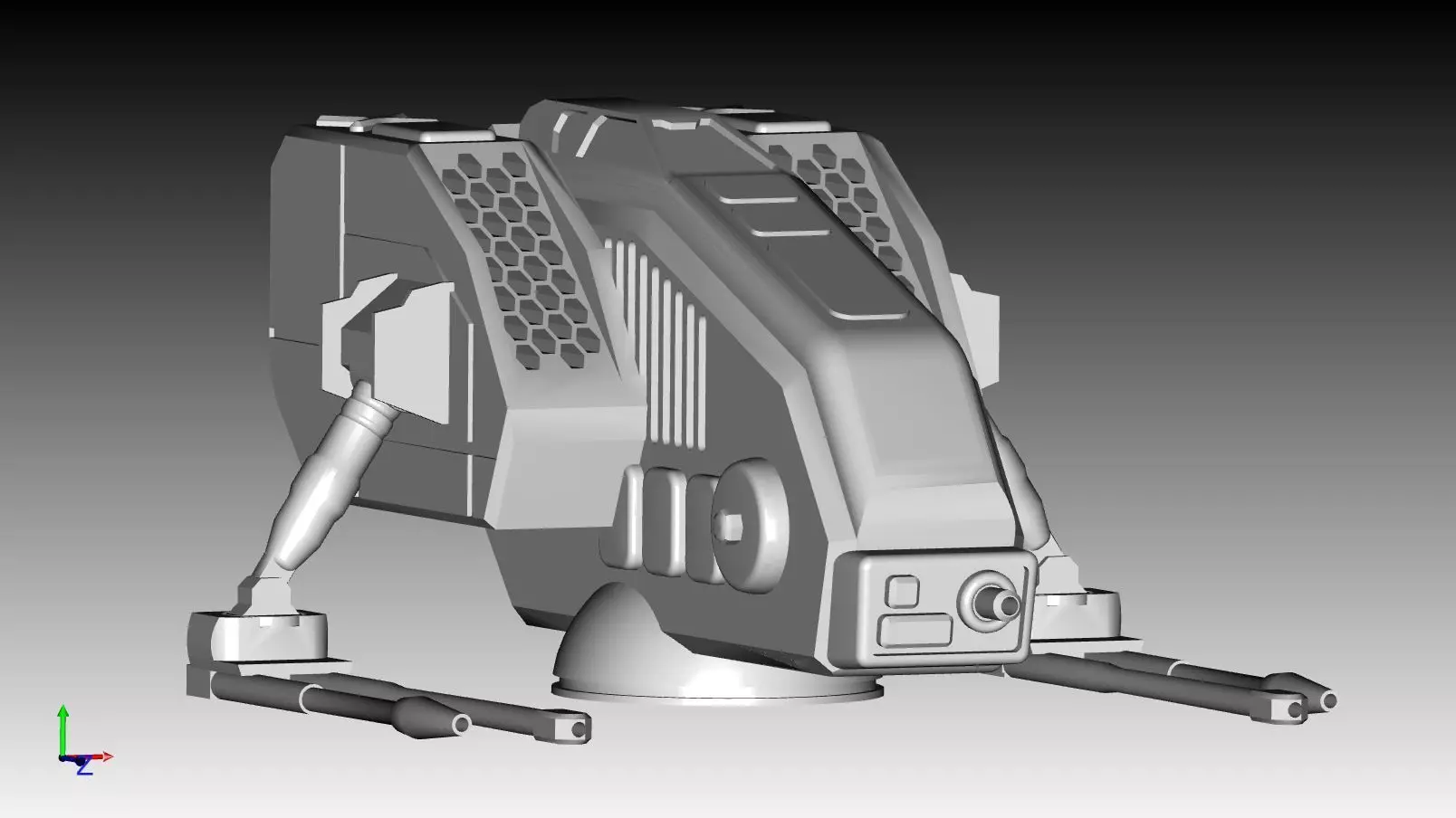 Robot 106 3D print model_0