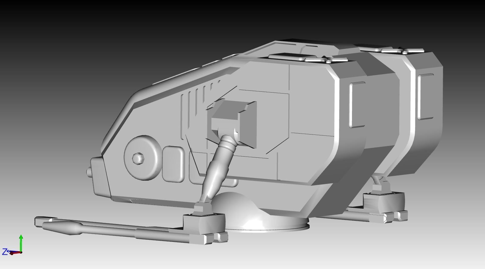 Robot 106 3D print model_3