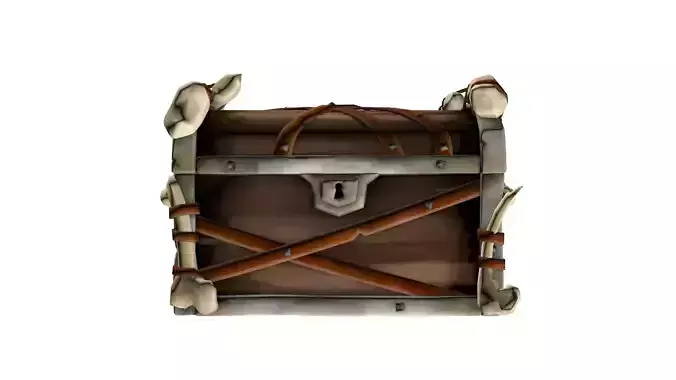 Sea of Thieves - Skeleton Chest 3D Model