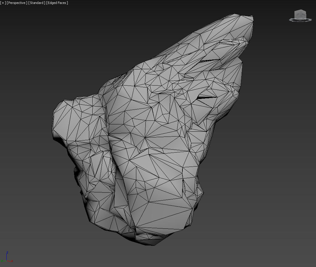 Low poly Ice Block Formation A 190421 Low-poly 3D model_41