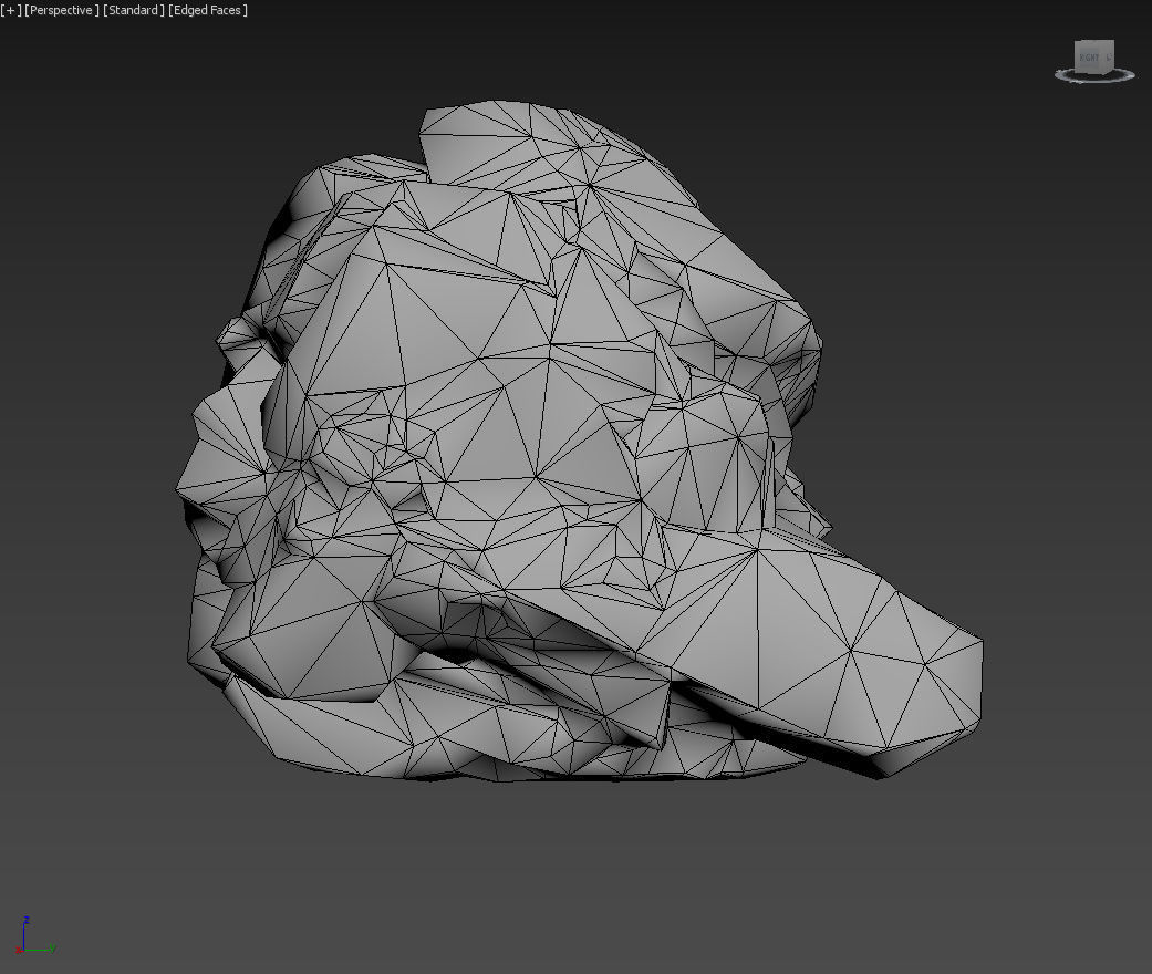 Low poly Ice Block Formation A 190421 Low-poly 3D model_13