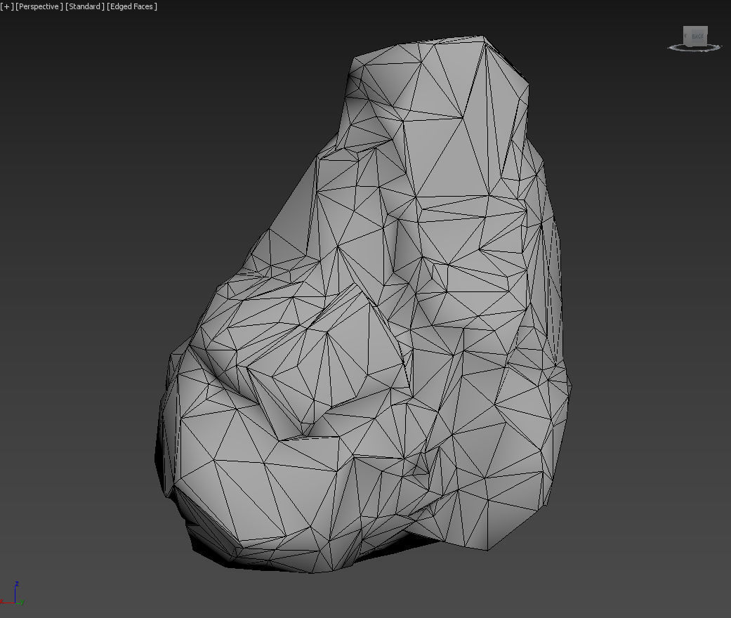 Low poly Ice Block Formation A 190421 Low-poly 3D model_37