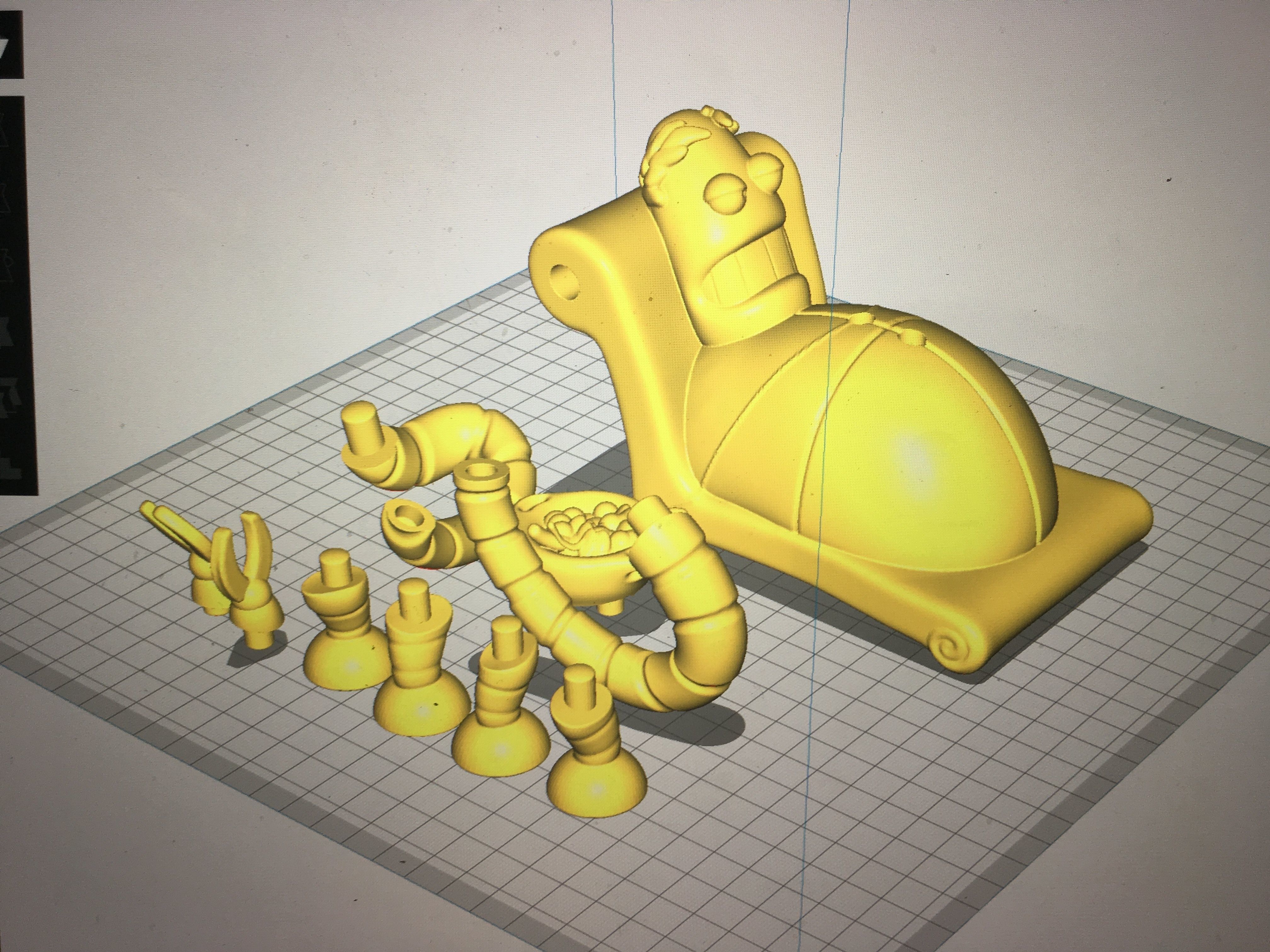 Hedonism Bot from Futurama TV series 3D print model_6
