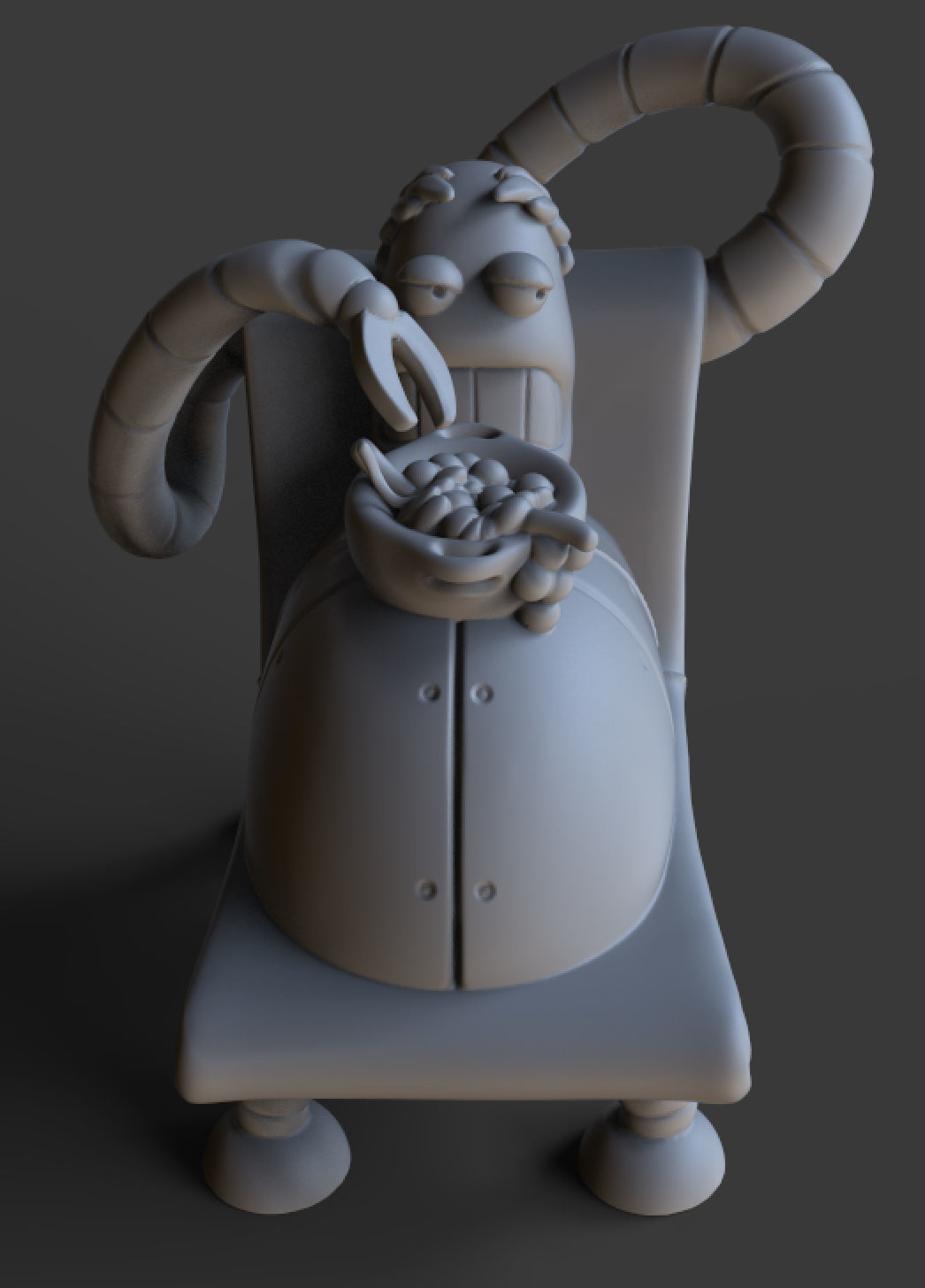 Hedonism Bot from Futurama TV series 3D print model_2