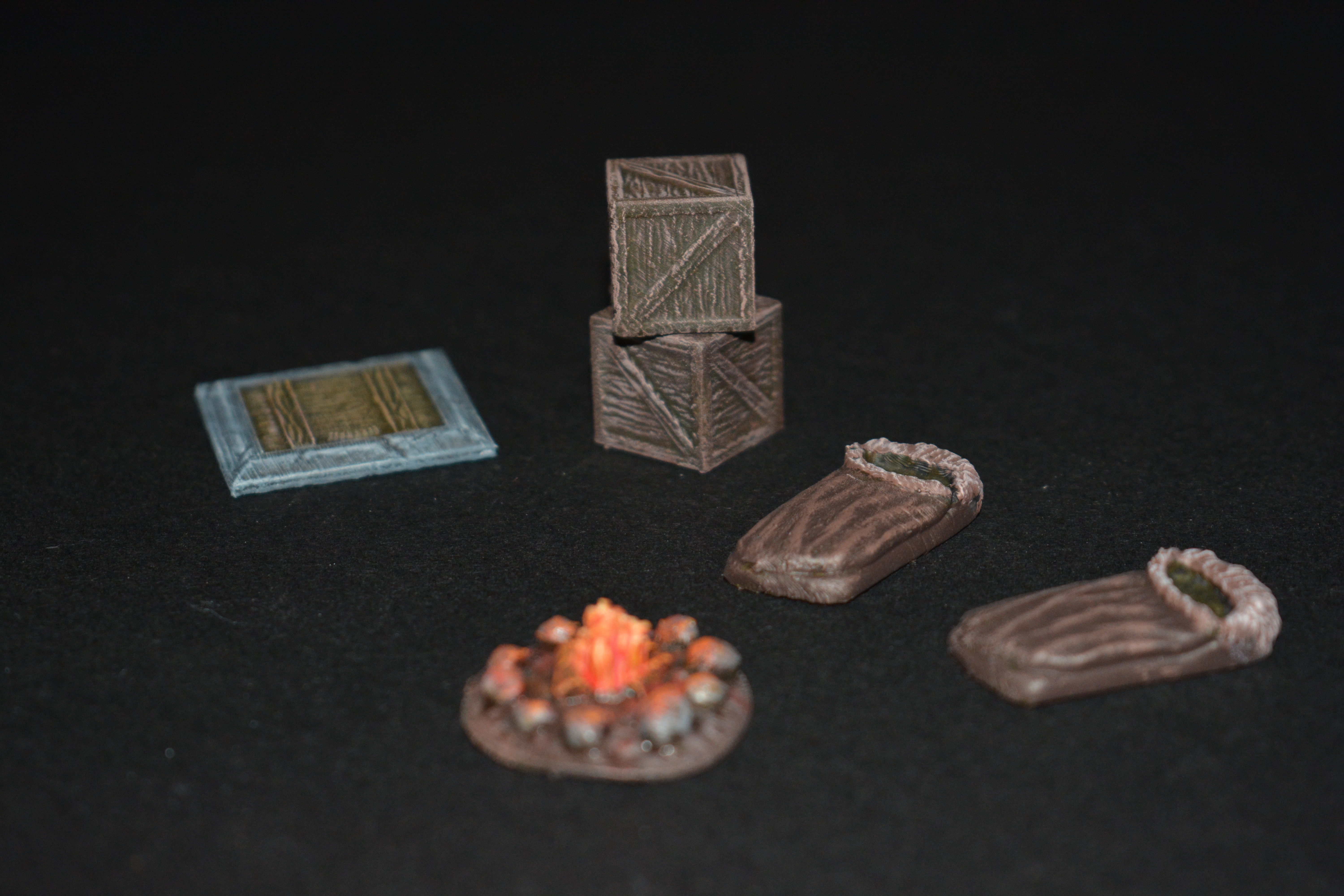 Dungeon Clutter for Tabletop Games 3D print model_2